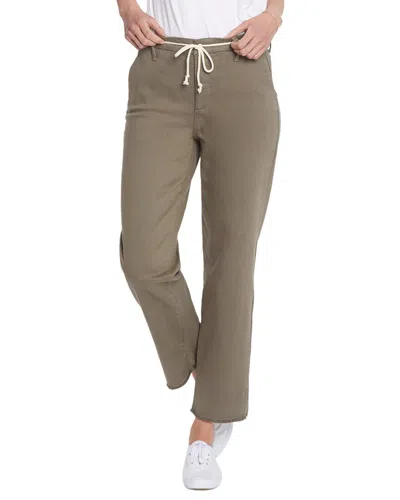Nydj Relaxed Moss Trouser Jean In Brown