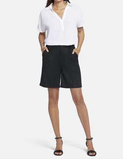 NYDJ RELAXED SHORT IN BLACK