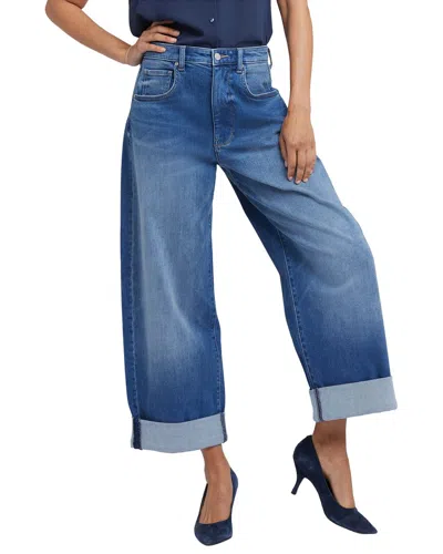 Nydj Renee Picasso Lake Wide Leg Jean In Blue