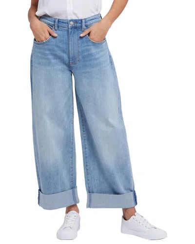 Nydj Renee Santiago Sea Wide Leg Jean In Blue