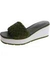 NYDJ RORRA WOMENS SLIP ON OPEN TOE SLIDE SANDALS