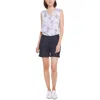 Nydj Roxanne Womens Denim Tummy Slimming Denim Shorts In Multi