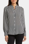 Nydj Ruffle Neck Blouse In Citiscape