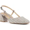 Nydj Samson Slingback Pump In Feather