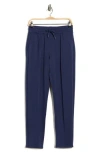 Nydj Scuba Fleece Tapered Joggers In Blue