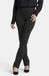 Nydj Pull On Charcoal Heather Straight Leg Jean In Charcoal Heather
