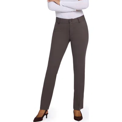 Nydj Sculpt-her™ Classic Trousers In Brown