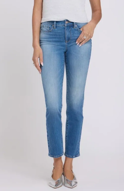 Nydj Sheri Ankle Crop Slim Leg Jeans In Blue
