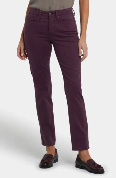 Nydj Sheri Ankle Slim Jeans In Purple