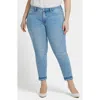 Nydj Plus Sheri Rivierasky Ankle Crop Jean In Blue