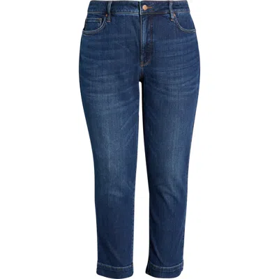 Nydj Sheri Ankle Slim Straight Leg Jeans In Blue