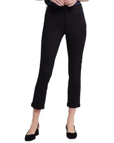 Nydj Sheri Black Ankle Crop Jean In Blue