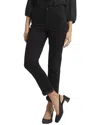 Nydj Sheri Cheetah Cuff Slim Ankle Jeans In Black