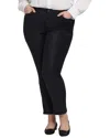 Nydj Sheri Slim Faux Suede Pants