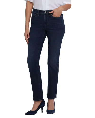 Nydj Sheri Blacken Blue Slim Jean