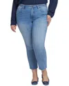 Nydj Plus Sheri Blue Valley Ankle Crop Jean In Blue