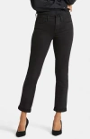 Nydj Sheri Cheetah Cuff Slim Ankle Jeans In Glamorous