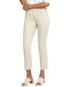 Nydj Marilyn Straight Leg Ankle Jeans In Yellow