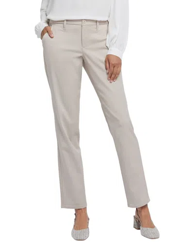 Nydj Sheri Feather Slim Jean In Neutral