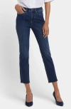 Nydj Sheri Fray Hem Ankle Slim Jeans In Blue