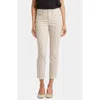 Nydj Sheri Frayed Hem Slim Jeans In Feather