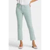 Nydj Sheri Ankle Fray Hem Slim Jeans In Multi
