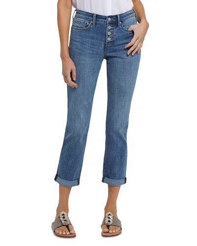 NYDJ SHERI HIGH RISE ANKLE SLIM LEG JEANS IN MAJORCA BAY