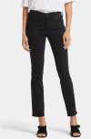 Nydj Sheri High Waist Ankle Slim Jeans In Vintage Black