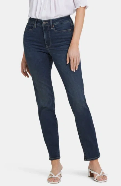 Nydj Sheri High Waist Slim Jeans In Blue