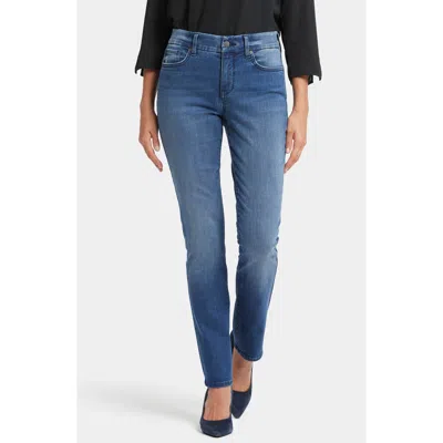 Nydj Sheri High Waist Slim Leg Jeans In Cascade Wave