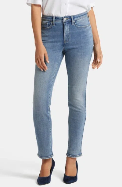 Nydj Sheri High Waist Slim Leg Jeans In Indigo Stream