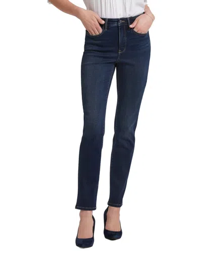 Nydj Sheri Lotus Gardens Slim Jean In Blue