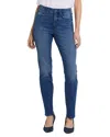 Nydj Sheri High Waist Slim Leg Jeans In Blue