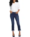 Nydj Marilyn Cool Embrace Straight Crop Jeans In Blue