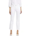Nydj Plus Sheri Optic White Ankle Crop Jean