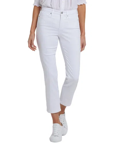 Nydj Sheri Optic White Ankle Crop Jean