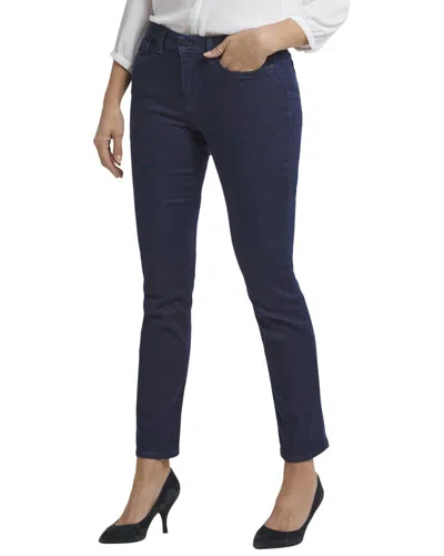Nydj Petite Sheri Rinse Slim Jean In Blue