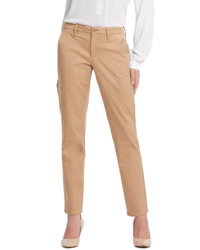 Nydj Sheri Sand Dune Slim Jean In Brown