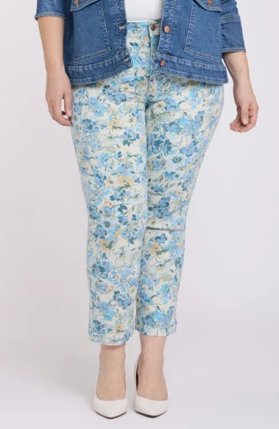 Nydj Sheri Slim Ankle Jeans In Blue