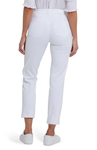 Nydj Sheri Slim Ankle Jeans In Optic White