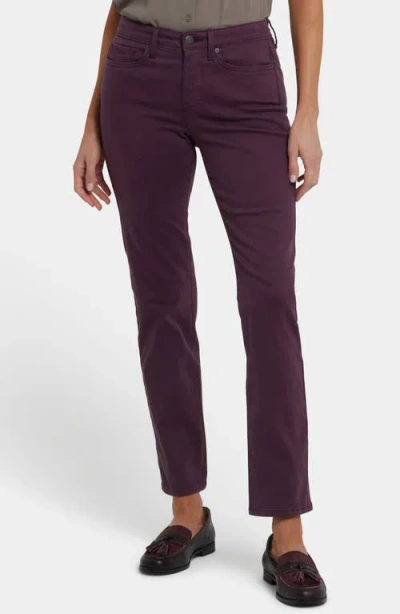 Nydj Sheri Slim Ankle Jeans In Purple