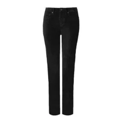 Nydj Petites Sheri Slim Leg Jeans In Black