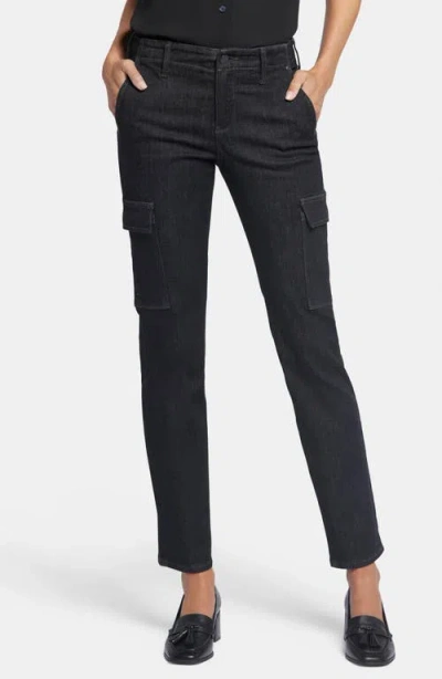Nydj Sheri Slim Cargo Jeans In Gardenranch