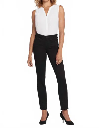 Nydj Sheri Slim Jeans In Black