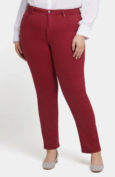 Nydj Sheri Slim Jeans In Wild Currant