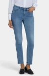 Nydj Sheri Slim Straight Leg Jeans In Blue