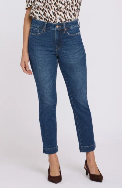 Nydj Sheri Slim Straight Leg Jeans In Blue