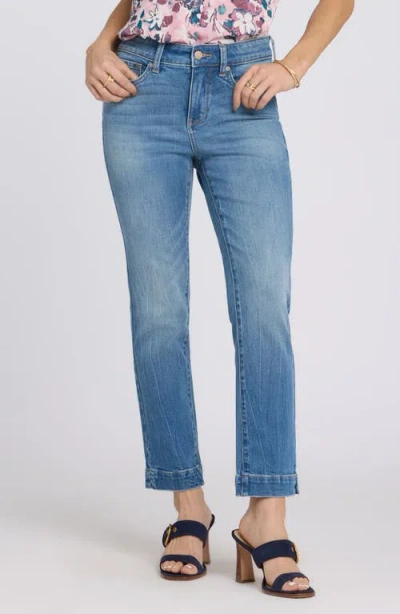 Nydj Sheri Slim Straight Leg Jeans In Blue