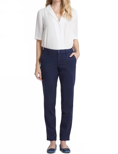 Nydj Sheri Slim Trouser Pants In Starless Sky In Blue