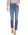 Nydj Bootcut Desire Ankle Crop Jean In Blue